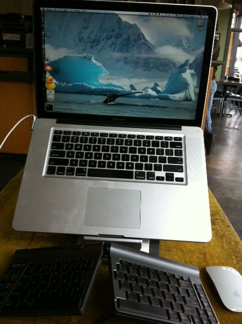 My recommended ergonomics for remote work