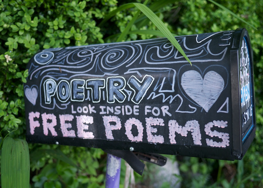 Mailbox of Free Poems on Phinney Ridge - Jeff Reifman