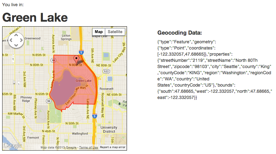 How to Use Zillow Neighborhood Maps and HTML5 Geolocation - Jeff Reifman