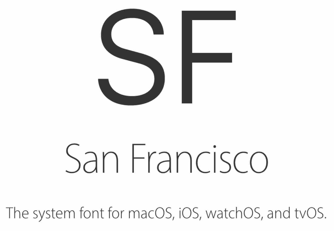 download san francisco font for mac free